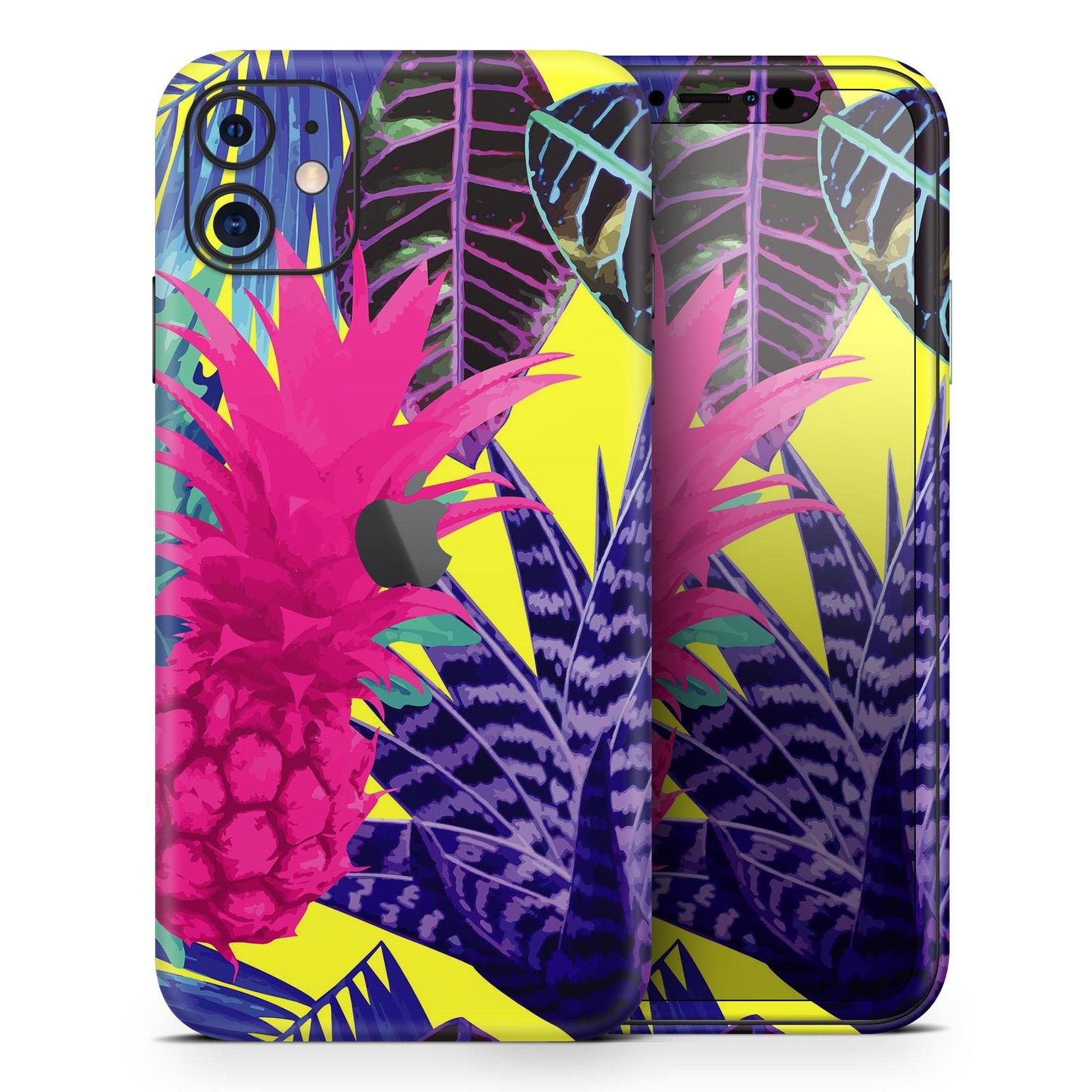 Hype Flourescent Summer Pineapple Pattern - Skin-Kit compatible with